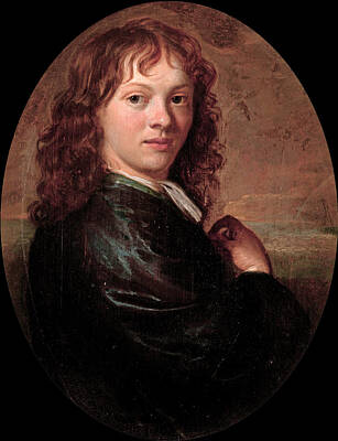  Painting - Self-portrait by Carel de Moor