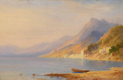  Painting - Southern Coastal Landscape by Carl Morgenstern