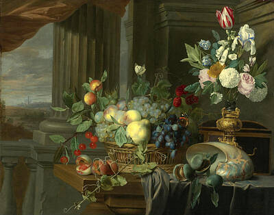  Painting - Still Life by Carstian Luyckx