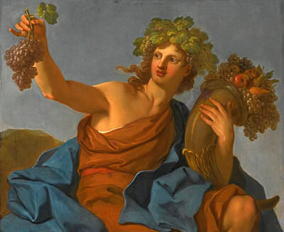  Painting - Summer. Allegories Of The Four Seasons by Hyacinthe Collin de Vermon