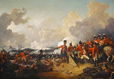 Loutherbourg Painting - The Battle Of Alexandria 21 March 1801 by Philip James de Loutherbourg