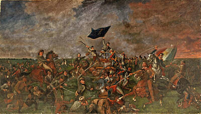  Painting - The Battle Of San Jacinto by Henry Arthur McArdle