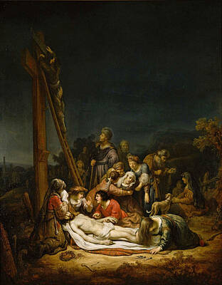  Painting - The Lamentation by Govert Flinck