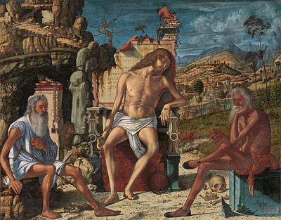 Meditation Painting - The Meditation On The Passion by Vittore Carpaccio