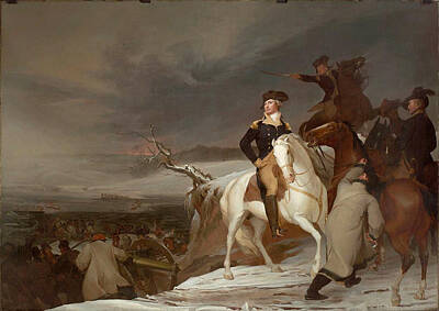 Thomas Sully Painting - The Passage Of The Delaware by Thomas Sully