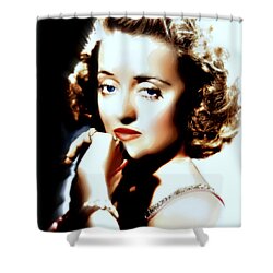 Beautiful Bette Shower Curtain by Wbk