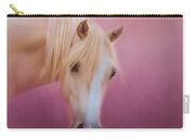 Pretty In Pink - Palomino Pony Carry-all Pouch by Michelle Wrighton