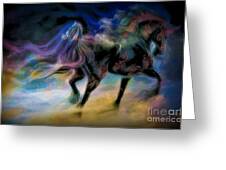 I Dream Of Unicorns Greeting Card by Wbk
