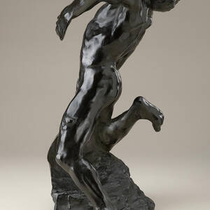 Seated Nude Bending Over Painting By Auguste Rodin Fine Art America