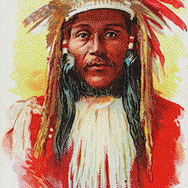  Clam Fish  Chief Of The  Warm Springs by Mary Evans Picture Library