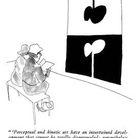  'perceptual And Kinetic Art Have An Intertwined by James Stevenson