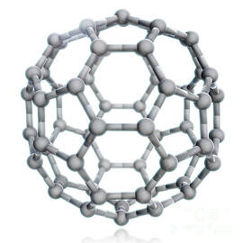 Buckminsterfullerene, Molecular Model by Evan Oto