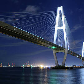 Cable-stayed Bridge  Meiko Triton by Satoshi Muramastu