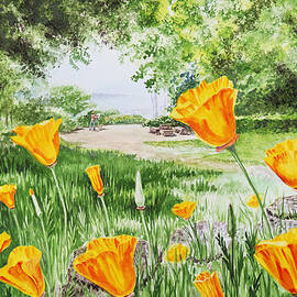 California Poppies by Irina Sztukowski