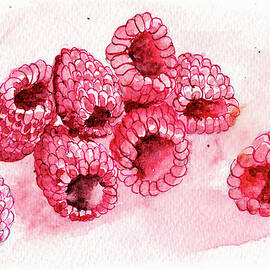 Close Up Of Raspberries by IKON IKON IMAGES