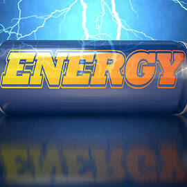 Energy Drink Can by Allan Swart