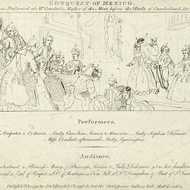 Key With List Of Performers by After William Hogarth