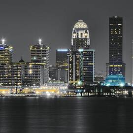Night Lights of Louisville by Frozen in Time Fine Art Photography