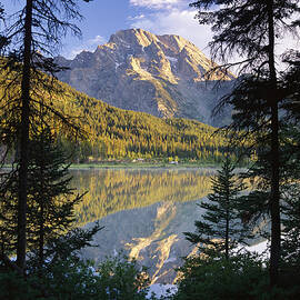 Mt Moran And String Lake Wyoming by Tim Fitzharris