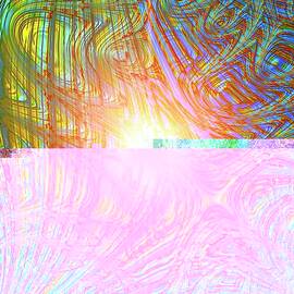 Multicolour Abstract Pattern by Science Photo Library