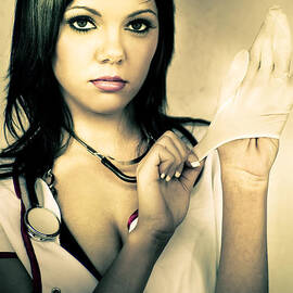 Naughty Nurse by Jorgo Photography