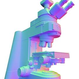 Optical Light Microscope With Camera by Science Photo Library