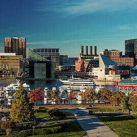 Panoramic View Of Baltimore Inner by Panoramic Images
