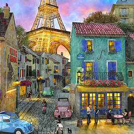 Paris Streets by Dominic Davison