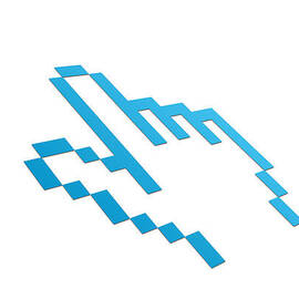 Perspective Computer Cursor by Aged Pixel