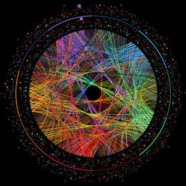Pi Transition Paths by Martin Krzywinski