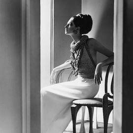 Portrait Of Donna Allegra Caracciolo by Henry Clarke