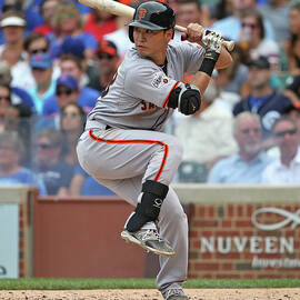 San Francisco Giants V Chicago Cubs by Jonathan Daniel