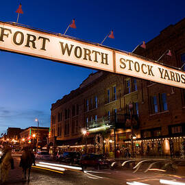 Fort Worth StockYards Photograph by Joan Carroll - Fine Art America