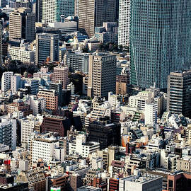 Skyscrapers And Small Buildings In by Michael H