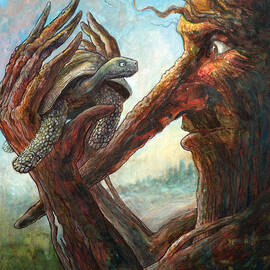 Surprise Encounter by Frank Robert Dixon
