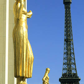 Surreal Eiffel Tower Scene by Bill Bachmann