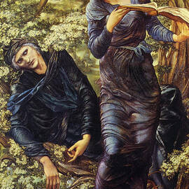 The Beguiling Of Merlin by Edward Burne Jones