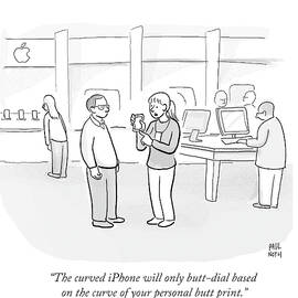 The Curved Iphone Will Only Butt Dial Based by Paul Noth