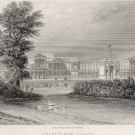The Palace, With Nash's  Improvements by Mary Evans Picture Library