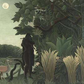 The Snake Charmer by Henri Rousseau