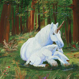 Unicorns Lap by Gail Daley