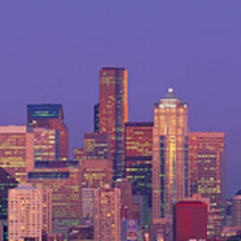 Usa, Washington, Seattle, Cityscape by Panoramic Images