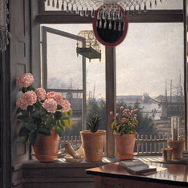 View from the Artist's Window by Celestial Images