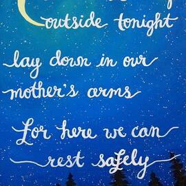 12x16 DMB So Let Us Sleep Outside Tonight by Michelle Eshleman