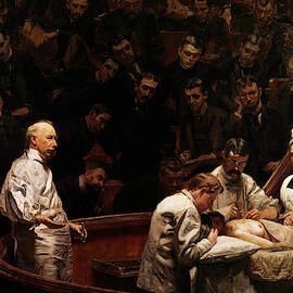 1890s The Agnew Clinic Painting by Vintage Images