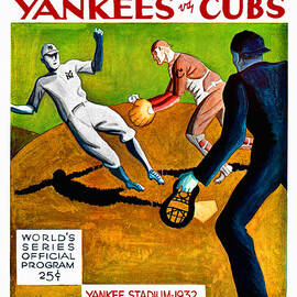 1932 World Series Program by Big 88 Artworks