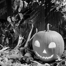 1960s Halloween Jack-o-lantern by Vintage Images
