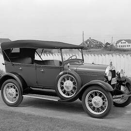 1960s Side View Of 1929 Model A Ford by Vintage Images