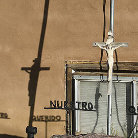 Cross Shadow Sierra Vista Cemetery Taos New Mexico