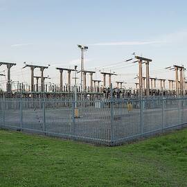 Electricity Substation by Science Photo Library